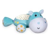 Lorelli Muzička Kutija za Bebe sa Noćnim Svetlom Hippo