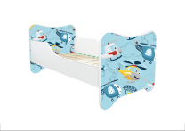 ABC Beds Dečiji Krevet 160X80 cm Helikopteri