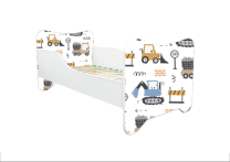 ABC Beds Dečiji Krevet 160X80 cm Bager