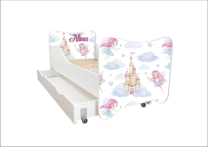 ABC Beds Dečiji Krevet sa Fiokom 160X80 cm  Hipi Zvončica