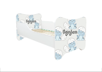 ABC Beds Dečiji Krevet 160X80 cm  Bebi Dino sa Imenom Vašeg Deteta
