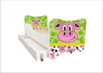 ABC Beds Dečiji Krevet sa Fiokom 160X80 cm  Prase
