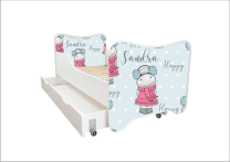 ABC Beds Dečiji Krevet sa Fiokom 160X80 cm  Sandra Nilski Konj sa Imenom Vašeg Deteta