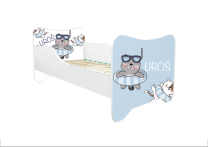 ABC Beds Dečiji Krevet 160X80 cm  Mace Plivači sa Imenom Vašeg Deteta