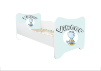ABC Beds Dečiji Krevet 160X80 cm  Dino Viktor sa Imenom Vašeg Deteta