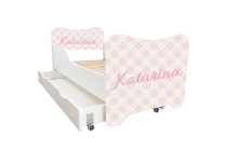 ABC Beds Dečiji Krevet sa Fiokom 160X80 cm Model Katarina sa Imenom Vašeg Deteta