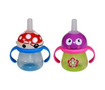 Solja Sa Zastitnim Poklopcem I Slamcicom 260Ml 5023