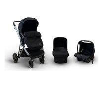 Kolica Baby Bear Origin - Urban Life 3U1 - Black