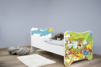 Dečiji Krevet 160X80Cm Happy Kitty Farm