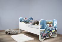 Dečiji Krevet 160X80Cm Happy Kitty Police