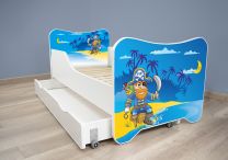 Dečiji Krevet 160X80Cm Happy Kitty + Fioka Old Pirate