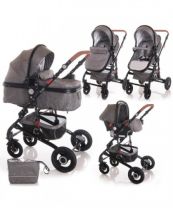 Kolica Lorelli Alba Set - Dark Grey (2020)