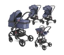 Kolica Lorelli Alba Set - Jeans Blue (2021)