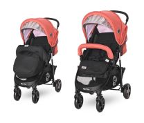 Lorelli Kolica Martina Black/Ginger Orange + Footcover (2021)